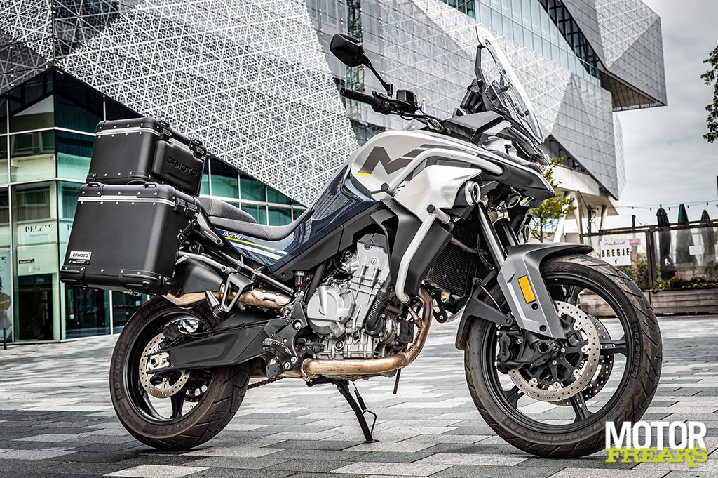 CFMoto 800MT Sport now with interesting action package - Techzle