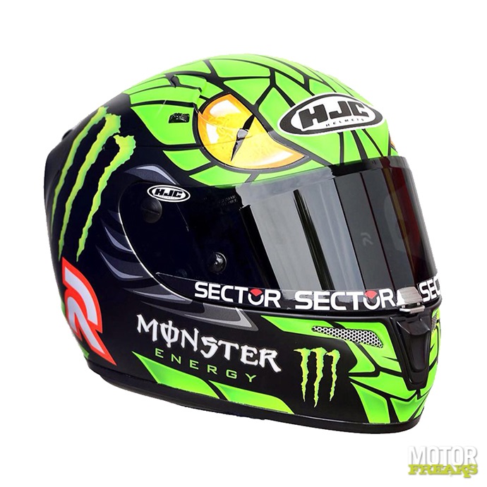 HJC R-PHA 10 Lorenzo Repica Green Mamba