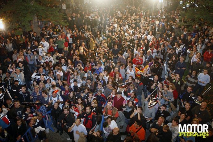 Huldiging Jorge Lorenzo in Mallorca