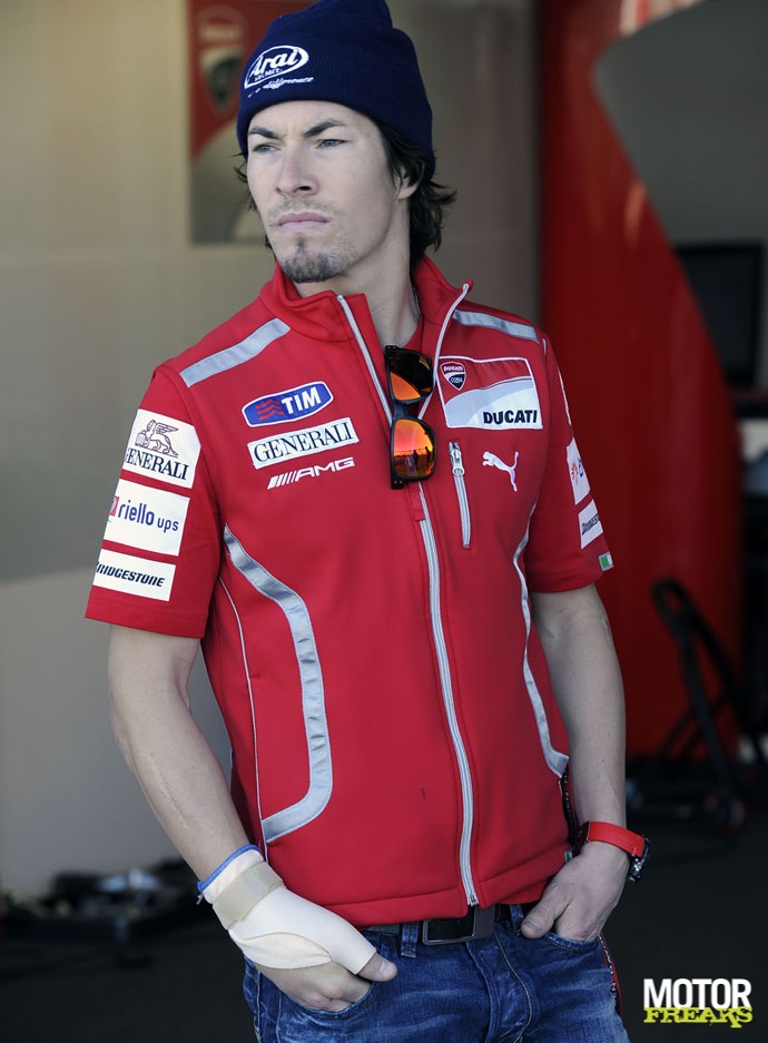 Nicky_Hayden_Valencia_MotoGP_test_2011