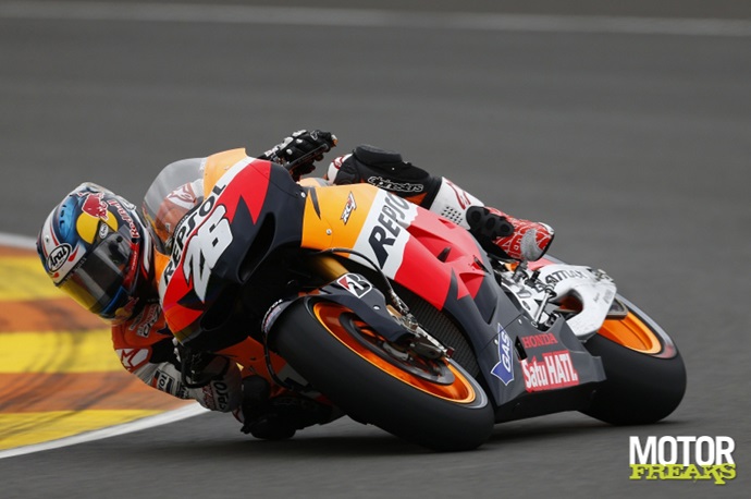 Dani Pedrosa_Valencia_test