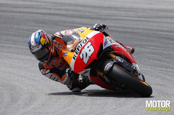 Dani Pedrosa_wintertest_Sepang