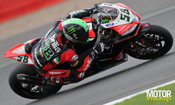 Eugene Laverty_Silverstone_Aprilia_2013