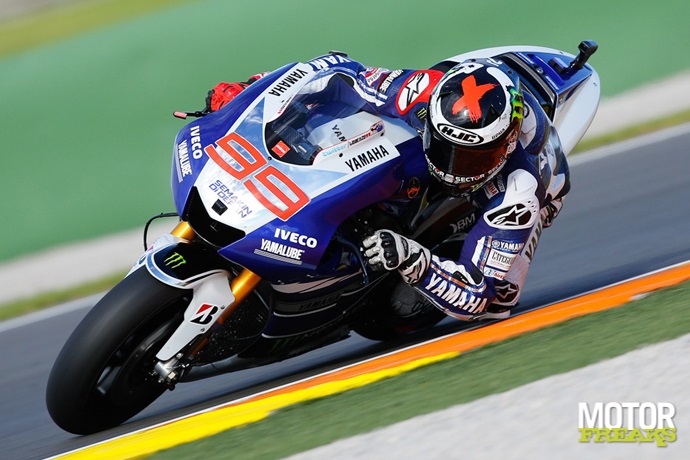 Jorge Lorenzo_Valencia_test_2013