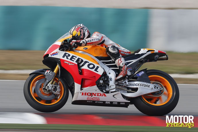 Dani Pedrosa_Sepang_wintertest