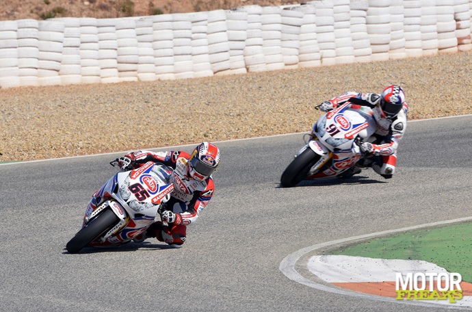 Jonathan Rea Leon Haslam Honda Cartagena