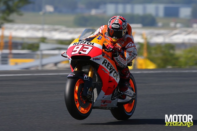 Marc Marquez Le Mans 2014