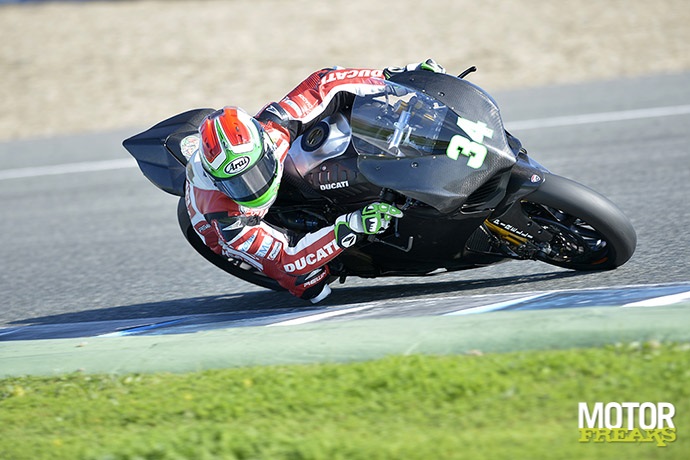 Davide Giugliano Jerez wintertest