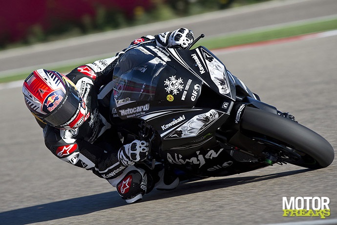 Jonathan Rea Kawasaki wintertest