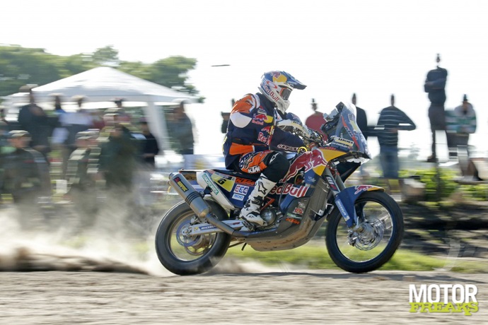 Sam Sunderland KTM Dakar