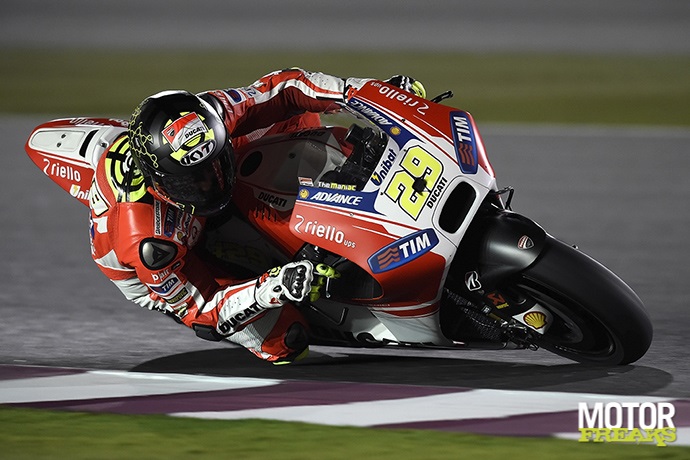 Andrea Iannone_Qatar_wintertest