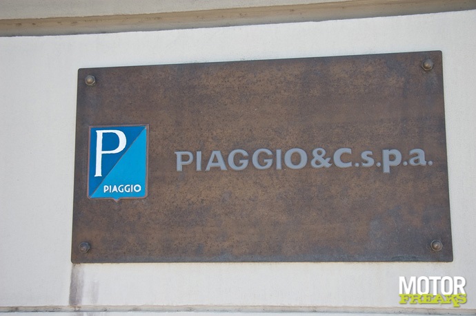 Piaggio fabrieksbezoek