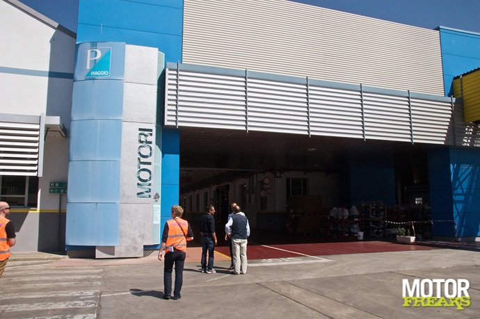 Piaggio fabrieksbezoek