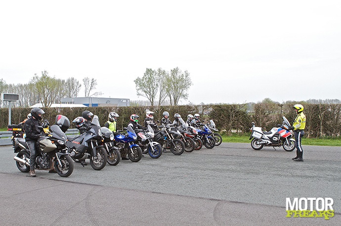 Politie rijvaardigheidstraining
