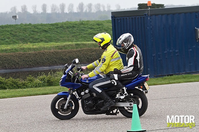 Politie rijvaardigheidstraining
