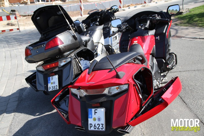 Honda Gold_Wing GL1800 vs. F6B