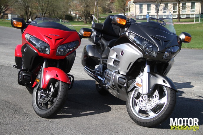 Honda Gold Wing GL1800 vs F6B