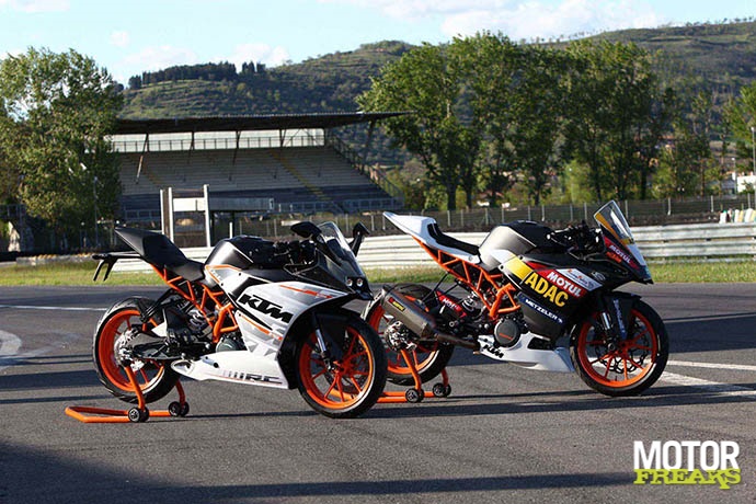 KTM 2014 RC390 cupracer