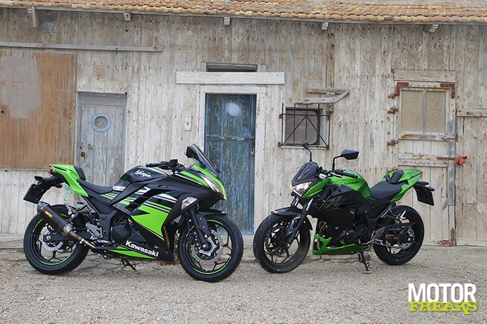 Kawasaki Z300 vs Ninja 300