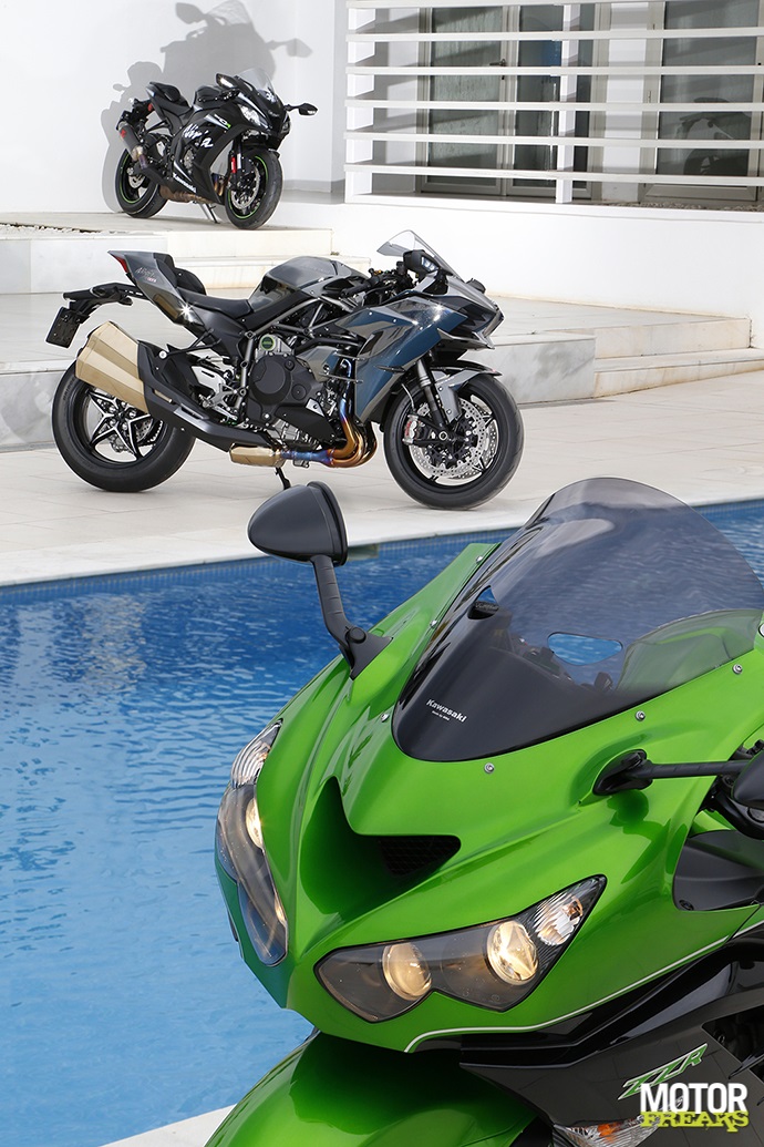 Kawasaki ZX-10R, ZZR1400, Ninja H2