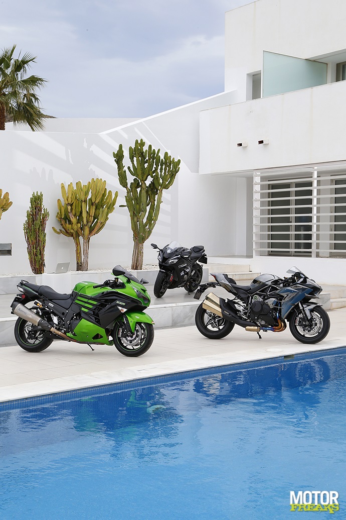 Kawasaki ZX-10R, ZZR1400, Ninja H2