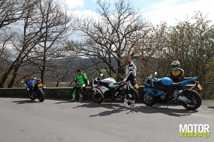 Superbikes in de Eifel