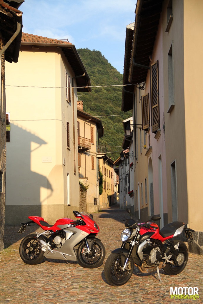 MV Agusta F3 800 vs Brutale 675