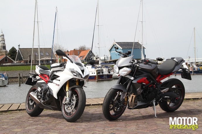 Triumph Daytona 675R vs Street Triple_R