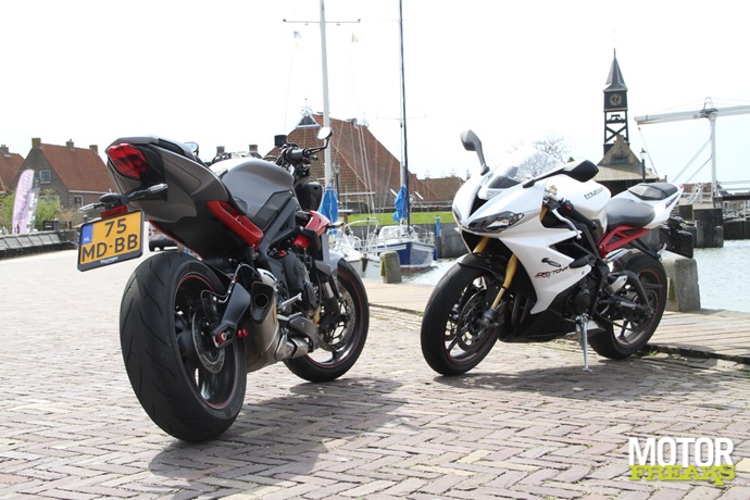 Triumph Daytona 675R vs Street Triple_R