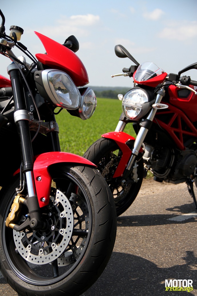 Ducati Monster 796 vs. Triumph Street Triple R