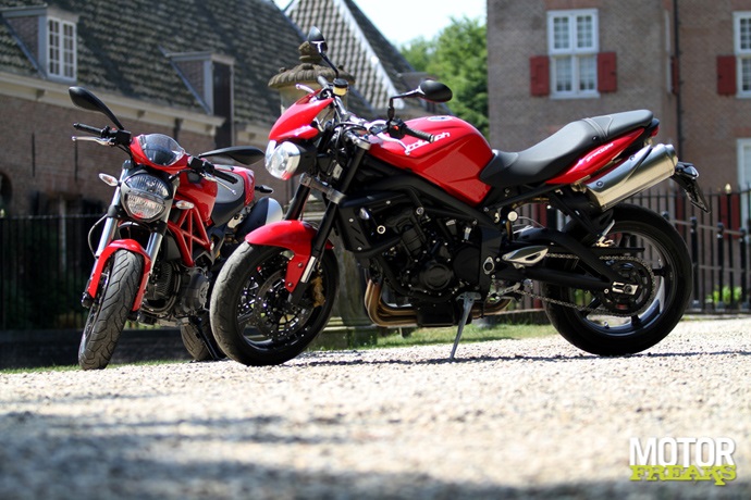 Monster 796 vs. Street Triple R