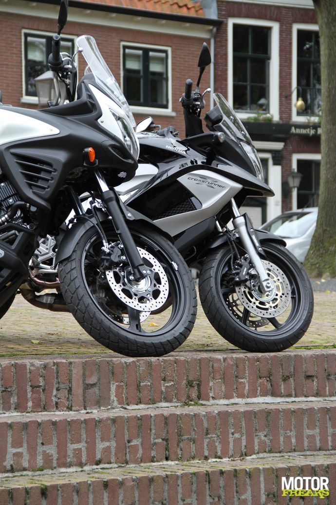 V-Strom versus Crossrunner