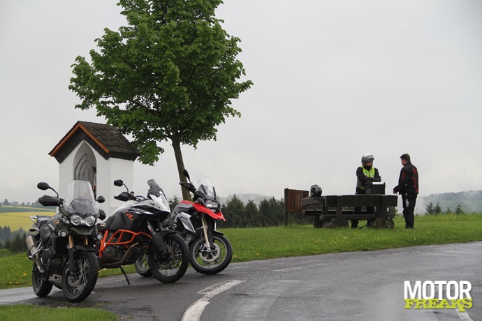 BMW R1200GS vs KTM Adventure R vs Triumph Explorer XC