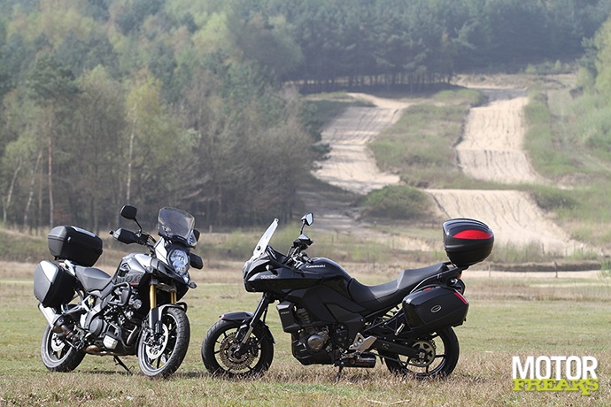 Kawasaki Versys 1000 Grand Tourer vs. Suzuki V-Strom 1000