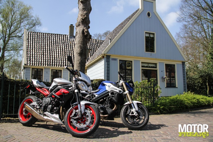 BMW F800R versus Triumph Street Triple Rx