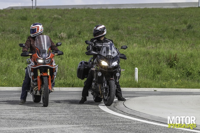 Honda Africa Twin versus Kawasaki Versys 1000