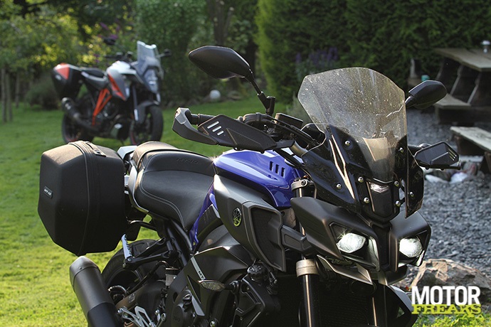 KTM 1290 Super Duke GT versus Yamaha MT-10 Touring