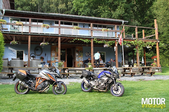 KTM 1290 Super Duke GT versus Yamaha MT-10 Touring